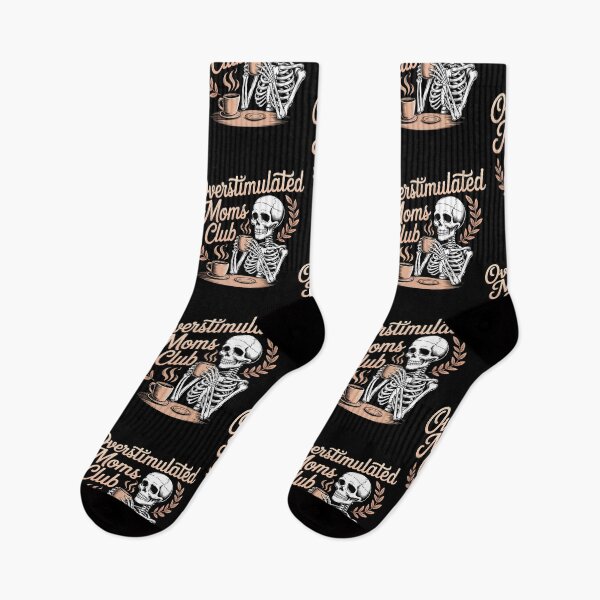 Item preview, Overstimulated Moms Club Skeleton designed and sold by Redgiant87x.