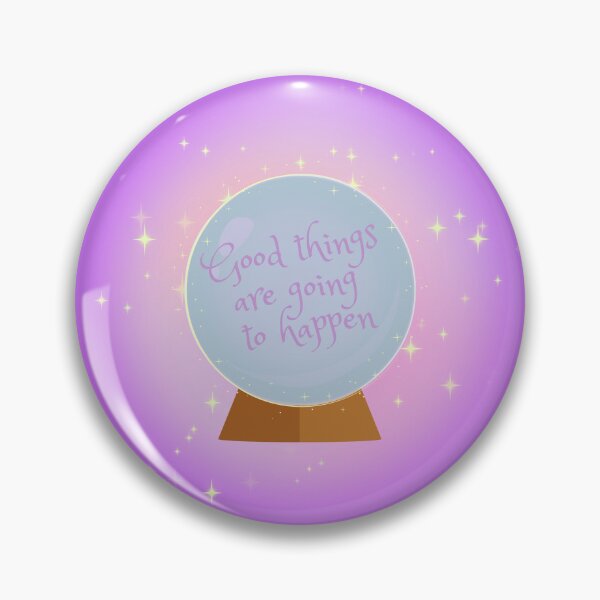 Item preview, Optimistic Affirmation Crystal Ball designed and sold by DonneeCreations.