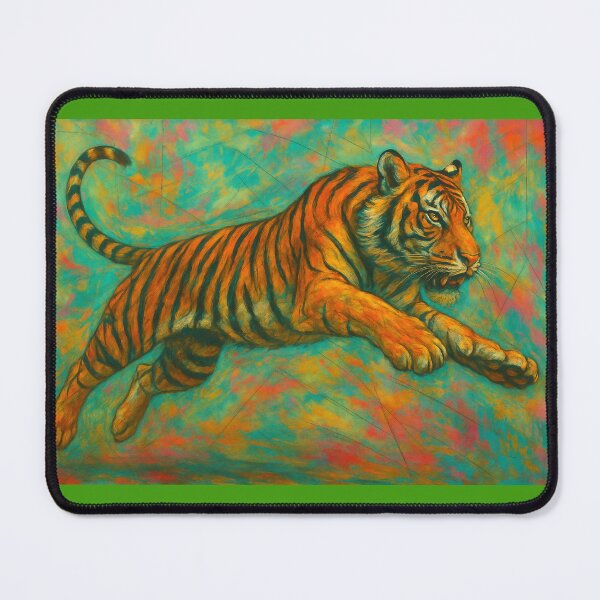 Item preview, leaping tiger designed and sold by goldylonglocks.
