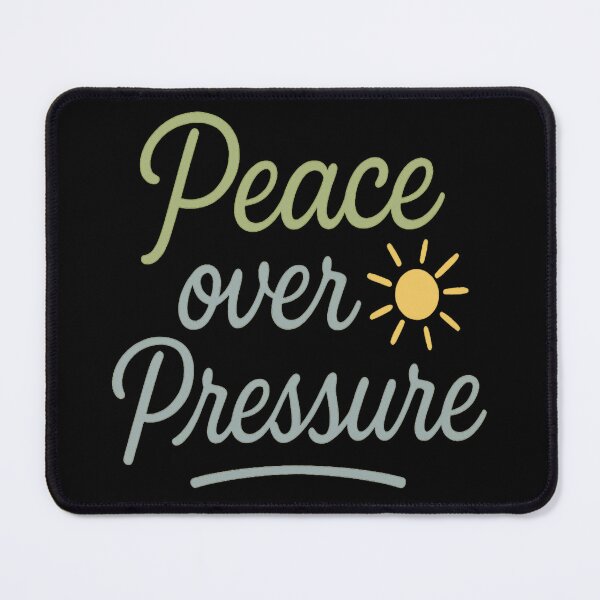 Item preview, Peace Over Pressure – Calm & Mindful Typography Design ? designed and sold by ArthUpscale.