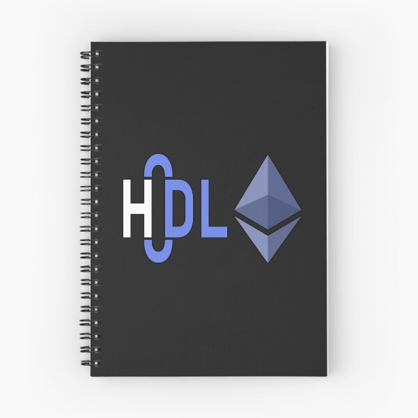 Item preview, HODL Ethereum - ETH Cryptocurrency Art designed and sold by cabana.space.