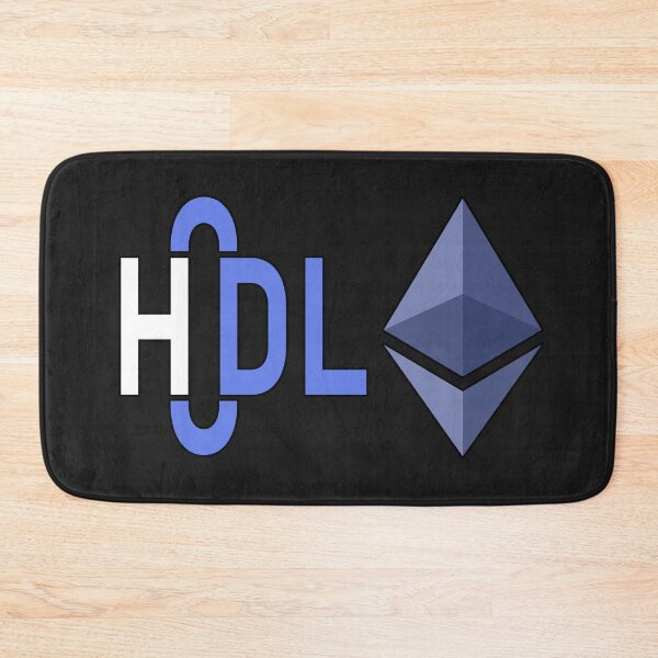 Item preview, HODL Ethereum - ETH Cryptocurrency Art designed and sold by cabana.space.