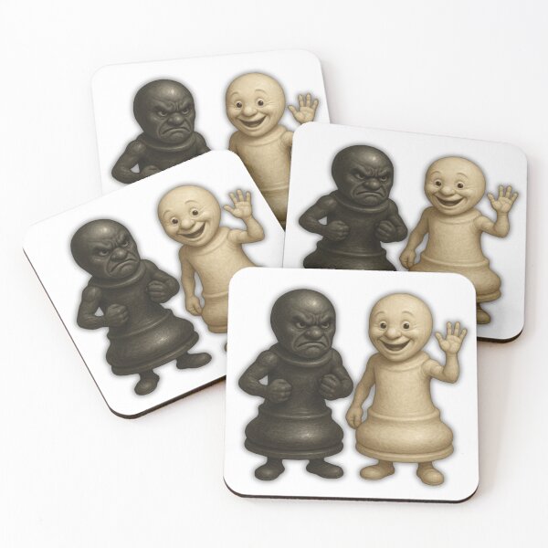 Item preview, Funny Angry and Happy Chess Pawns designed and sold by Castiora.