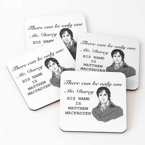 Item preview, There can be only one Mr.Darcy His Name is Matthew Macfadyen designed and sold by LizHumorComics.