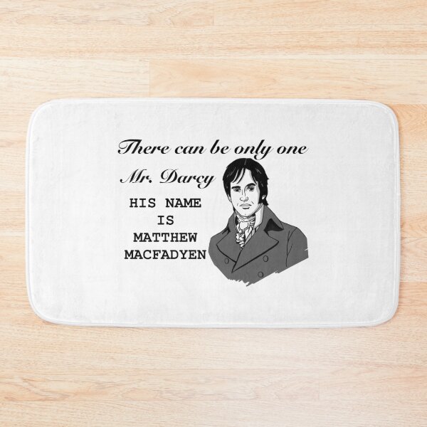 Item preview, There can be only one Mr.Darcy His Name is Matthew Macfadyen designed and sold by LizHumorComics.