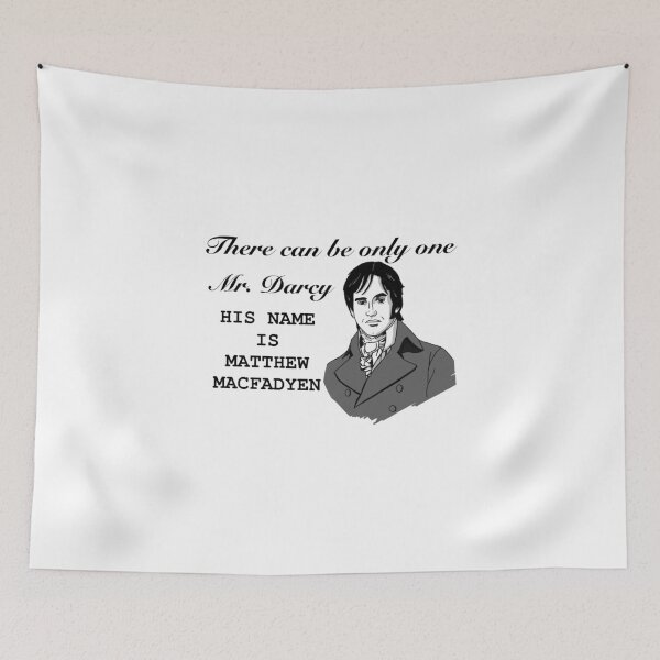 Item preview, There can be only one Mr.Darcy His Name is Matthew Macfadyen designed and sold by LizHumorComics.