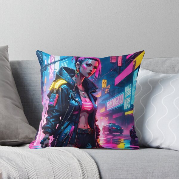 Artikelvorschau, Cyberpunk Femme Fatale entworfen und verkauft von ManateeMerchy.