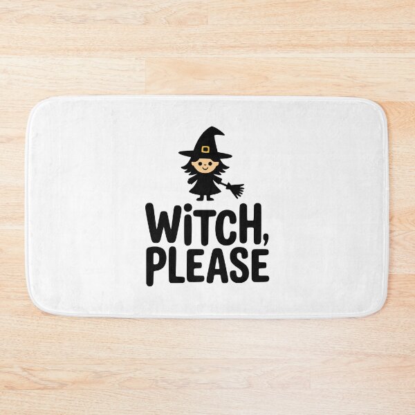 Item preview, Witch Please! Cute Halloween Witch Pun designed and sold by PMCreative.