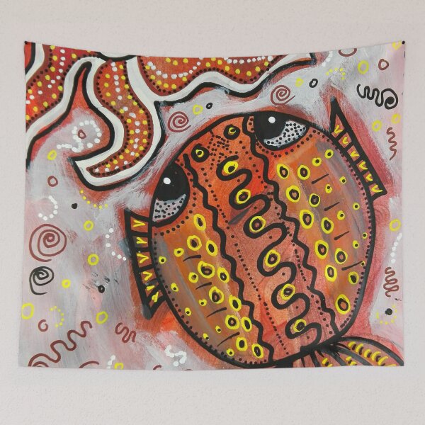 Item preview, Sister Starfish and Brother Fish Deep in Conversation designed and sold by mimulux.