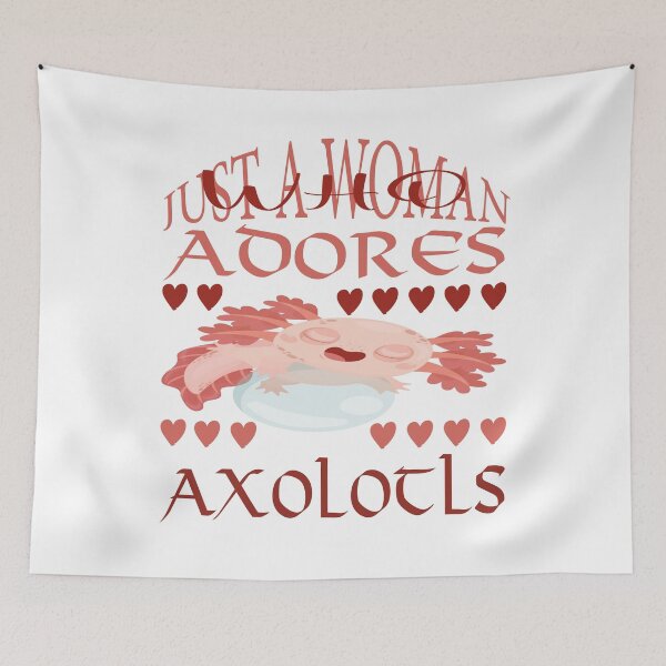 Item preview, Axolotls Quote Just A Woman Who Adores Axolotls Cool  designed and sold by arabiw.