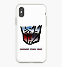 Transformers- Autobot/Decepticon iPhone Case
