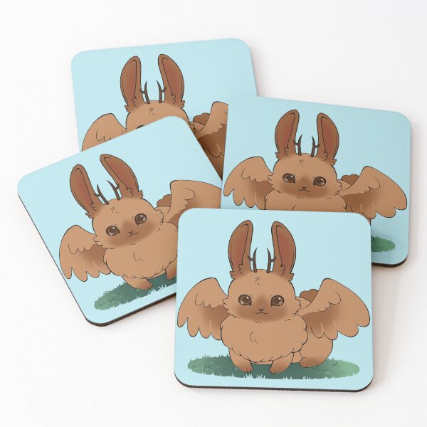 Item preview, Cute Wolpertinger designed and sold by CamCryptid.