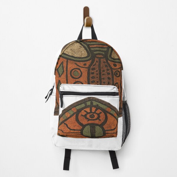 Item preview, Ancient Tribal Mask Sticker – Vintage Ethnic Design designed and sold by Занурюйся.