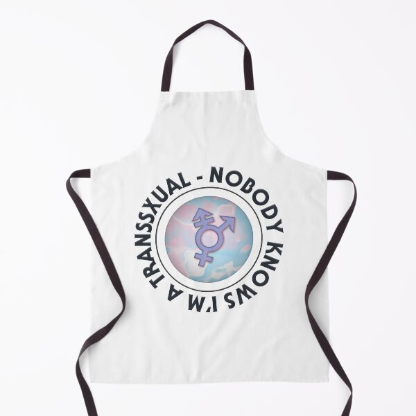 Item preview, Nobody knows I'm a transsexual designed and sold by Mecha Moira Makes.