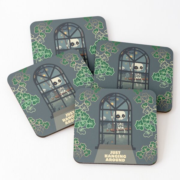 Item preview, Just Hanging Around – Cute Skeleton Swing designed and sold by LunariQ11.