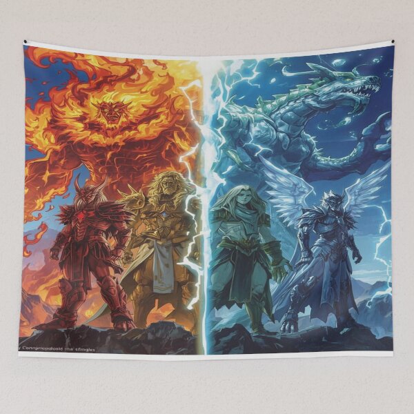 Item preview, Elemental Guardians of the World designed and sold by DreamistStore.