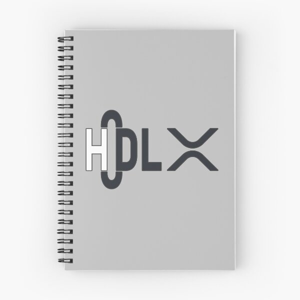 Item preview, HODL XRP - Cryptocurrency Typography Art designed and sold by cabana.space.