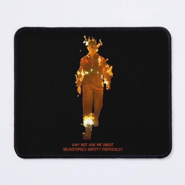 Item preview, Working Joe On Fire - Why Not Ask Me About Sevastopol's Safety Protocols? designed and sold by ABSTRACT-IVISM.