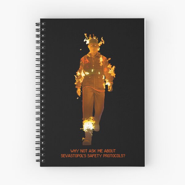 Item preview, Working Joe On Fire - Why Not Ask Me About Sevastopol's Safety Protocols? designed and sold by ABSTRACT-IVISM.