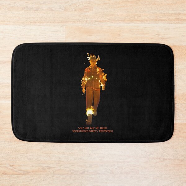 Item preview, Working Joe On Fire - Why Not Ask Me About Sevastopol's Safety Protocols? designed and sold by ABSTRACT-IVISM.