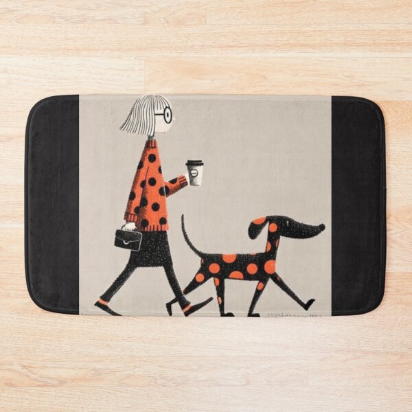 Item preview, "Polka Paw-sibilities: Sip Happens, Walk It Out!" designed and sold by Print Fiction.
