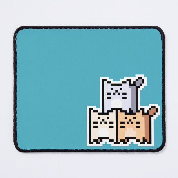 Item preview, Pastel Pixel-Cats Trio designed and sold by Wojciech Sumara.