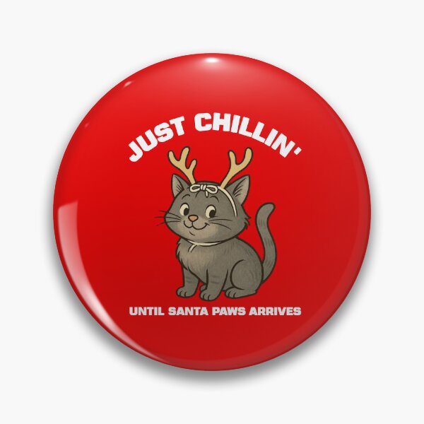 Item preview, Funny Cat Reindeer Christmas  - Just Chillin' Santa Paws Pet Lover designed and sold by Cree8if.