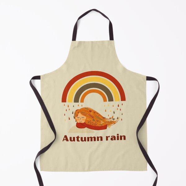 Item preview, Autumn Rain Windswept Girl designed and sold by DonneeCreations.