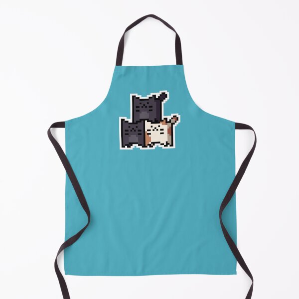 Item preview, Orange Accent Pixel-Cats Trio designed and sold by Wojciech Sumara.