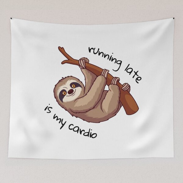 Item preview, Running Late Is My Cardio designed and sold by by-azul.