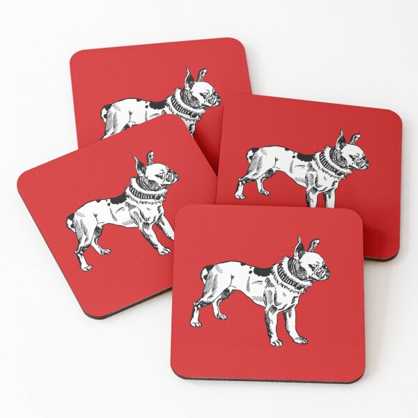 Item preview, Art Nouveau Deco Jugendstil Pitbull Pit Bull Moriz Jung designed and sold by Pixelchicken.