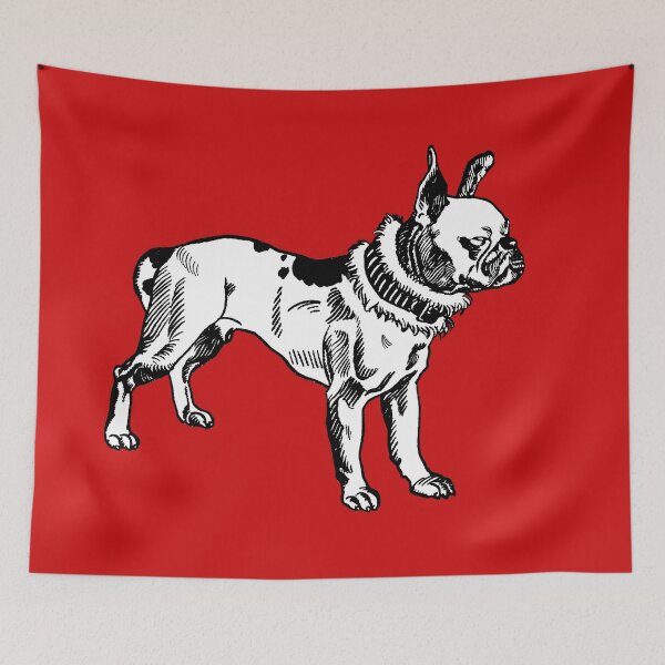 Item preview, Art Nouveau Deco Jugendstil Pitbull Pit Bull Moriz Jung designed and sold by Pixelchicken.