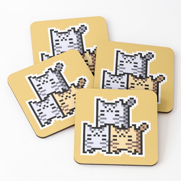 Item preview, Tabby Pixel-Cats Trio designed and sold by Wojciech Sumara.