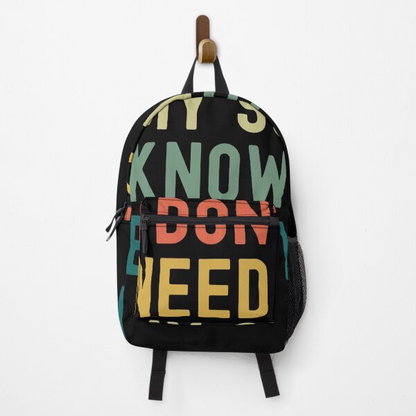 Item preview, I Dont Need AI My Son Knows Everything Funny Family retro designed and sold by snowry.
