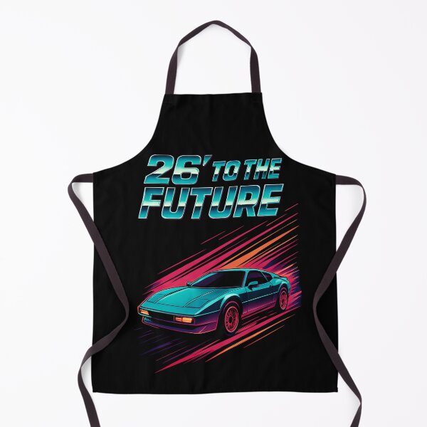 Item preview, 26' to the Future - Retro Car 80s Vibe Design designed and sold by DarylWelsh2024.