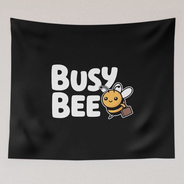 Item preview, Busy Bee! Funny Bee Puns designed and sold by PMCreative.