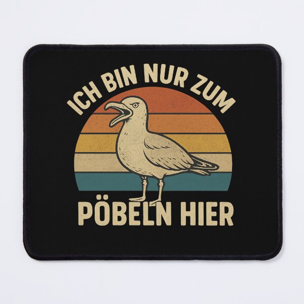 Item preview, Maritime seagull design designed and sold by Fies-und-Fein.