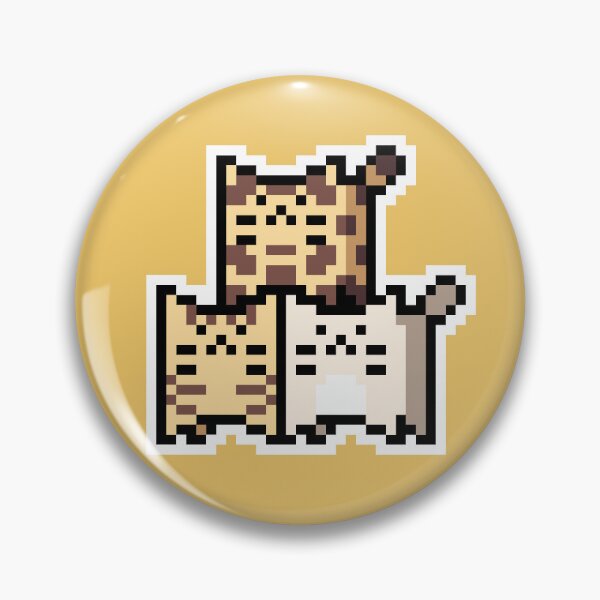 Item preview, Wild Pixel-Cats Trio designed and sold by Wojciech Sumara.