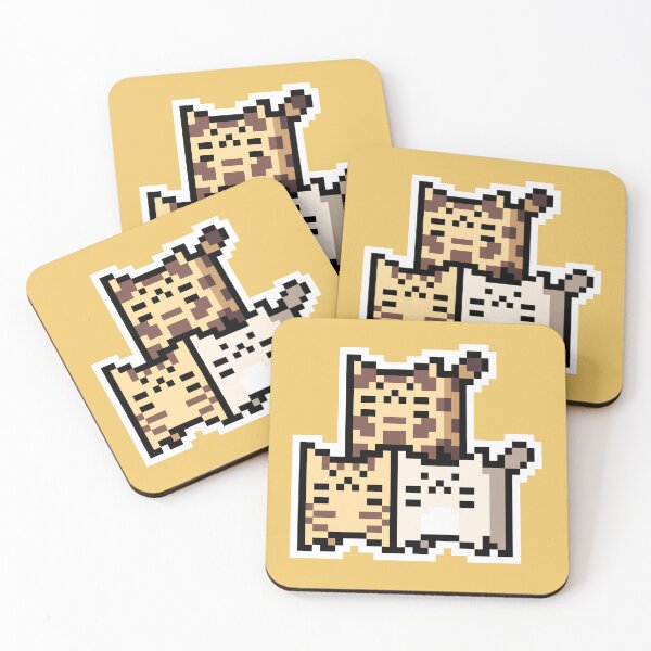 Item preview, Wild Pixel-Cats Trio designed and sold by Wojciech Sumara.