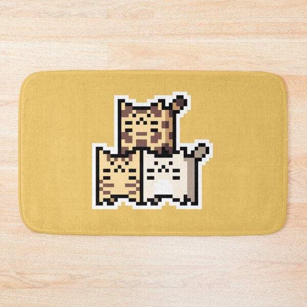 Item preview, Wild Pixel-Cats Trio designed and sold by Wojciech Sumara.