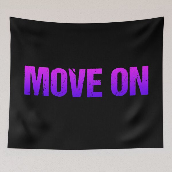 Item preview, Move On in Purple designed and sold by Memes N Lore .