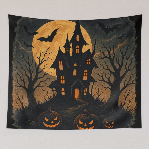 Item preview, Scary Halloween Full Moon designed and sold by UrTshirt.