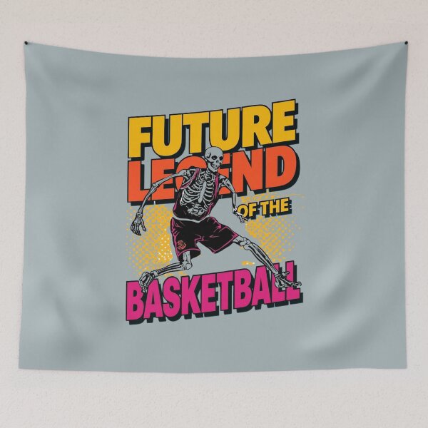 Item preview, Vintage Basketball Skeleton Legend designed and sold by Zakrytos ★★★★★.
