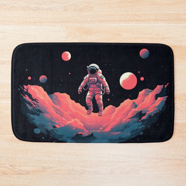 Item preview, Astronaut floating between planets designed and sold by anytka.