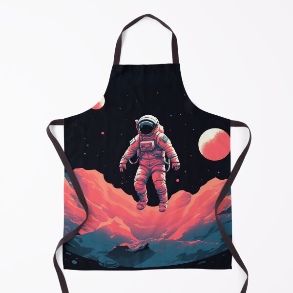Item preview, Astronaut floating between planets designed and sold by anytka.