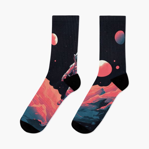 Item preview, Astronaut floating between planets designed and sold by anytka.