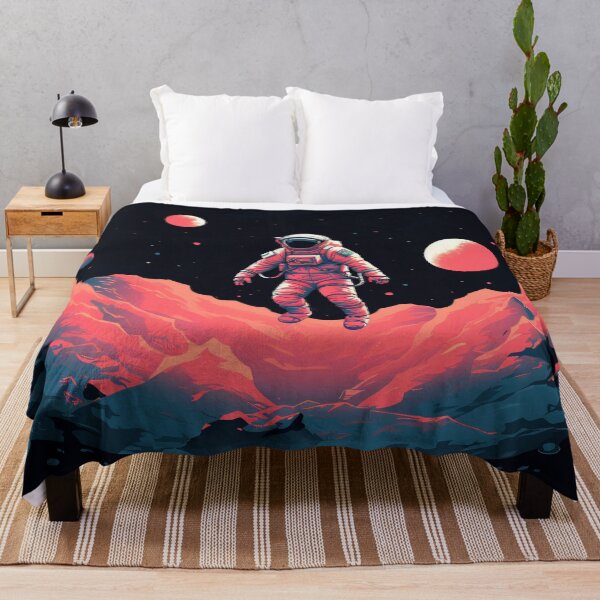 Item preview, Astronaut floating between planets designed and sold by anytka.