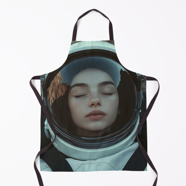Item preview, Astronaut resting on rocky terrain designed and sold by anytka.