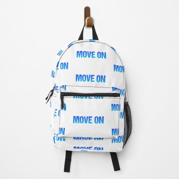 Item preview, Move On in Blue designed and sold by Memes N Lore .
