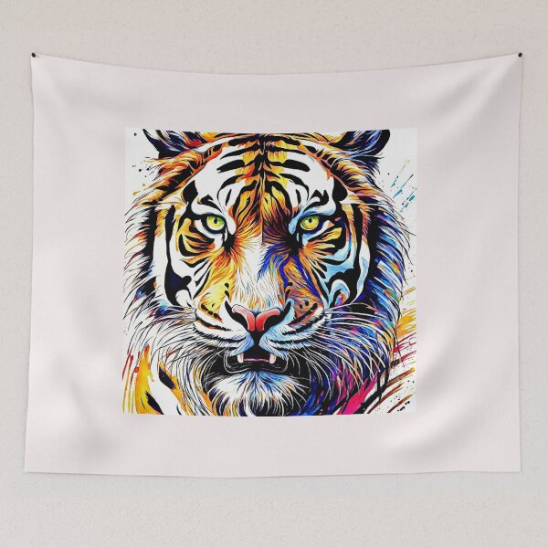 Item preview, The  Colorful Fierce Beauty Tiger#1 designed and sold by Helios Be. Lavsh.